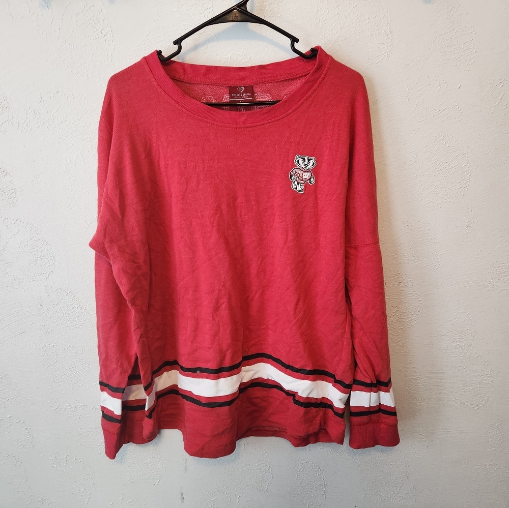 Wisconsin Badgers Sequin Long Sleeve